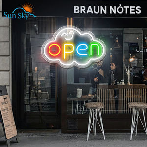 カスタムサイズLEDオープンネオンサインカラフルなネオンサインビジネス会社モールショップパーティーバー寝室装飾 - Product Image 5