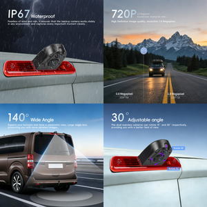 Caméra de recul pour voiture Podofo, vision nocturne, IP67, pour Peugeot/Toyota/Citroën, avec plus de 13 ans d'expertise technique - Product Image 2