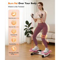 Appareil de fitness silencieux et intelligent avec écran LED numérique pour la maison, équipement de musculation pour femmes, planche à torsion abdominale, outil de fitness, machine à torsion de la taille