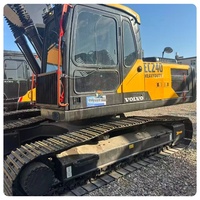 حفارة زاحفة فولفو EC240 مستعملة بحمولة 24 طن، فولفو EC210 290 300 عالية الجودة وبحالة جيدة للتصدير العالمي