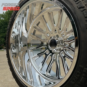 Jantes de voiture Forgex 20 22 24 26 28 30 pouces 8x6.5 8x170 8x180 6x139.7 6x5.5 Roues forgées pour camion Ford F250 GMC Sierra Ram 24x14 - Product Image 1