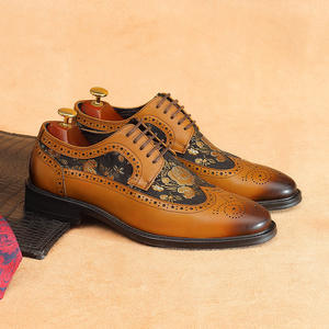 รองเท้าหนังแท้คุณภาพสูงสำหรับผู้ชายไซส์ใหญ่ แบบคลาสสิก หุ้มข้อเท้า สำหรับฤดูหนาวและฤดูใบไม้ร่วง กันน้ำ ระบายอากาศ ลดกลิ่นอับ กันลื่น - Product Image 2