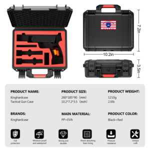 Étui à armes imperméable Kinghardcase, étuis à armes EVA, Bodyguard 2.0 SDVE, étui à armes universel antichoc - Product Image 2