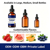Gouttes liquides équilibrantes pour le cortisol à base de plantes 60ml saveur myrtille OEM ODM Marque privée Soutien quotidien pour le soulagement du stress chez l'adulte