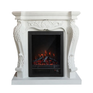 Simple blanco moderno ajustable llama inicio calentadores Calentadores <span class=keywords><strong>2</strong></span> de <span class=keywords><strong>chimenea</strong></span> eléctrica - Product Image 3