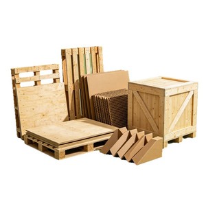 กล่องไม้อัดพร้อมหัวเข็มขัดสายรัดเหล็กแบบถอดได้ ขนาด 900x550x700 มม. บรรจุภัณฑ์แบบกำหนดเองได้ - Product Image 3
