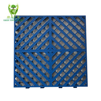 Modulaire Anti-dérapant Sol En Plastique Épaissir Lave-Auto Atelier Caillebotis Tapis carrelage de garage en caoutchouc
