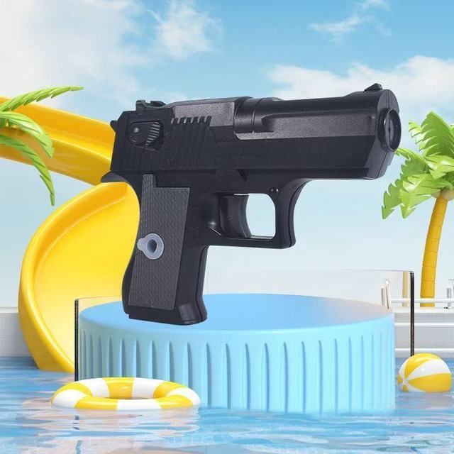 Desert Eagle Quirky Electronic Double-Sided Reverse Water Gun Popular Plastic Prank Toy Gift Idea
