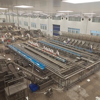 LWT Volledig Automatische/Semi-automatische RVS Voedselveilige Productielijn voor Geblikte Champignons met Biscuitmachine