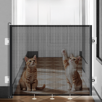 Barrière télescopique de protection pour chats et chiens, clôture anti-accès intérieure sans perforation, isolation pour enfants et animaux domestiques, moderne, durable, écologique
