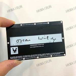 Tarjetas Metálicas en Blanco para Negocios, Gran Venta - Product Image 1