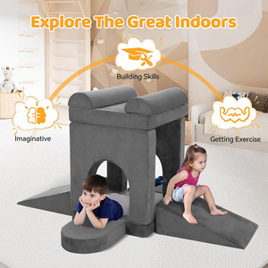 Canapé pliant multifonctionnel éducatif pour enfants de 3 ans et plus, idéal pour jouer et apprendre - Product Image 3