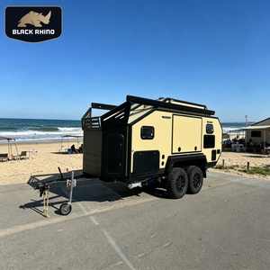 Caravane tout-terrain avec toilettes, capacité 6 personnes, essieu tandem, carrosserie isolée, marché italien - Product Image 1