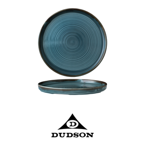 Assiette à dîner Dudson Harvest Blue empilable, décorée, en céramique artisanale, 21 cm, pour la restauration, les hôtels, les fournitures en gros - Product Image 4