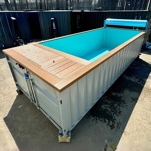 <span class=keywords><strong>Piscina</strong></span> Prefabricada en Contenedor de Envío de 20 pies/40 pies, Sin Necesidad de Excavación, Instalación Rápida, <span class=keywords><strong>Piscina</strong></span> Exterior para Patio Trasero de Villa - Product Image 2