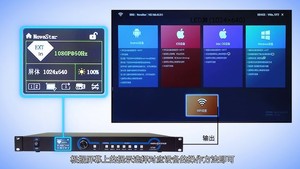 Hot Selling Novastar V760 LED-Video prozessor Innen 4K Auflösung Touchscreen Original 2 1 Controller Kunststoff Design Grafik - Product Image 5