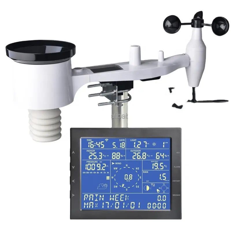 Factory price WS2320 upload data to web wunderground smart weathercloud Wireless misol weather station wifi