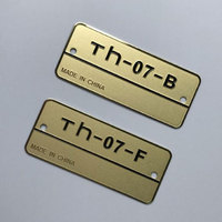 Etiqueta de metal con número de serie personalizado para herramientas de construcción, equipo, maquinaria, dispositivos electrónicos, etiquetas de propiedades