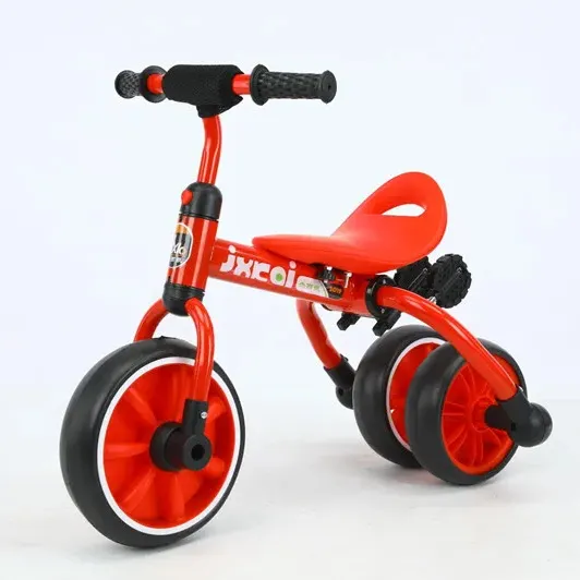 Niños de dos ruedas scooter multifunción plegable 3 en 1 equilibrio coche de juguete para la venta/barato niños bicicleta triciclos para 2-6 años