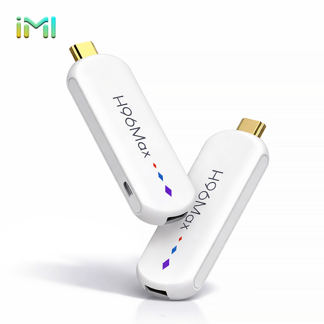 Mini Design Android 14 TV Stick Wholesale 4K HD OTT Set-top Box Amlogic S905L3 Support Multi Languages