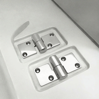 Nouvelle Charnière en Acier Inoxydable 316 de 90*38mm pour Yacht, Épaissie et Polie, pour la Rénovation/Mise à Niveau des Accessoires de Quincaillerie Navale et de Yacht