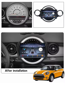 Radio de coche Android 11 QLED 1280*720P para BMW <span class=keywords><strong>Mini</strong></span> <span class=keywords><strong>2007</strong></span> - 2015 8 + 128GB ADAS DVR 360 Cámara reproductor de DVD sistema multimedia - Product Image 6