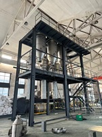Evaporador de Circulación Forzada de Grado Alimenticio, Planta de Concentración de Lácteos de Alta Eficiencia, Sistema de Cristalización de Acero Inoxidable 316L