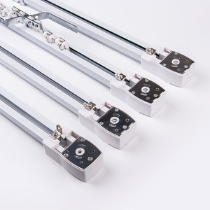 Nhôm Đùn Nhà Thông Minh Nhiệm Vụ Nặng Nề Tuya Động Cơ Không Dây Gợn Gấp Treo Tường Rèm Điện Đường Sắt Theo Dõi Cho Các Cửa Sổ - Product Image 4