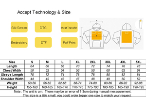 Sweat-shirts et pulls à capuche gris épais 400 GSM, 5XL, en coton épais, avec impression en relief, anti-plis, personnalisables - Product Image 6
