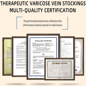Vớ y tế hỗ trợ tuần hoàn, độ nén cao 20-30mmHg, dành cho nam và nữ, kiểu dáng hở ngón, hỗ trợ điều trị giãn tĩnh mạch. - Product Image 5