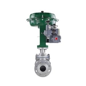 Vanne de régulation pneumatique à manchon Szspsk Zjhm 16P en acier inoxydable, pour vapeur haute température, à diaphragme, proportionnelle et antidéflagrante - Product Image 1