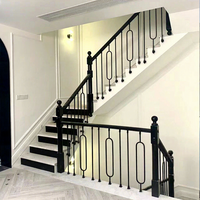 Accessoires d'installation de base en aluminium pour garde-corps de colonne de main courante d'escalier, pour escaliers suspendus et intérieurs