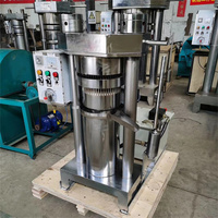 Presse hydraulique à froid à faible taux de défaillance, opération simple pour la production de petites quantités d'huile de noix et de sésame