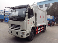 Camion compacteur à chargement arrière FOTON 3900mm 6m3 4x2, attractif, de haute qualité, en promotion