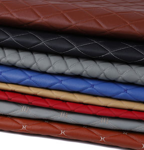 إسفنجة مجهرية مضادة للعفن جلد مبطن مطرز من الألياف الصناعية Faux جلد اصطناعي لتنجيد السيارات - Product Image 2