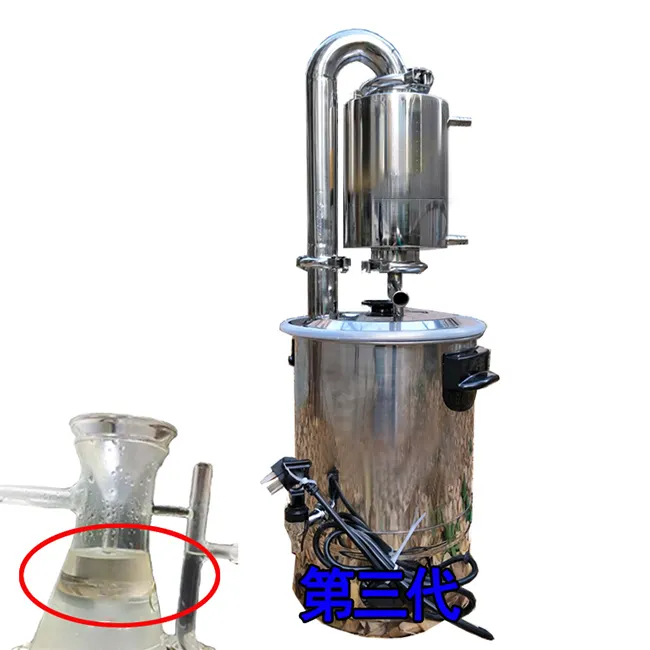 New condition distillation essential oil machine
