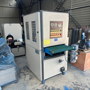 High Quality <b>Flat</b> Polishing and Drawing Machine Aluminum Iron Metal <b>Sheet</b> Derusting Polishing Finishing Buffing Machine - Product Image 2