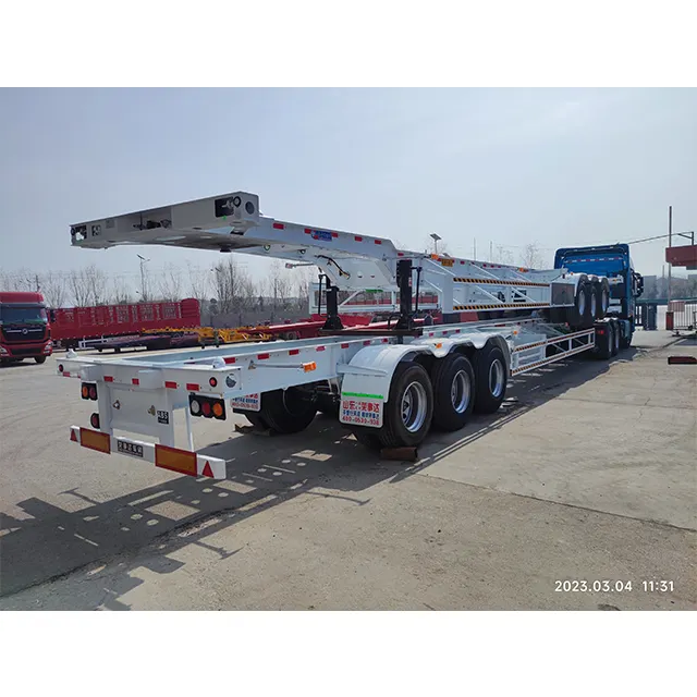 High quality 40 foot flat container trailer