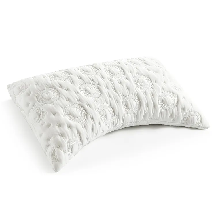 OEKO-TEX Curve Portable Soft Lyocell Back Sleeper Fancy Stress Relief Sleeping Customizable Pillow