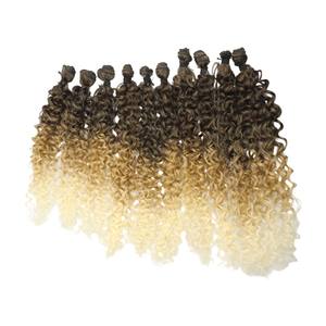 Peluca de trama de pelo esponjoso hinchable clásico, pelo sintético, pelucas sintéticas de pelo de fibra resistente al calor Natural - Product Image 3
