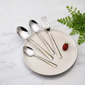 En gros Plaqué Or Avec Long Épais Rond Pointu Manche En Résine À La Main Meilleure Vente De Vente En Acier Inoxydable Couteau Fourchette Cuillère - Product Image 6