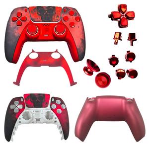 เคสเปลี่ยนสำหรับจอย PS5 - <span class=keywords><strong>EXtremeRate</strong></span> DIY ชุดเปลี่ยนเคสพร้อมสติ๊กเกอร์กันน้ำ ฝาครอบหน้าจอ และแผ่นสัมผัส - Product Image 4