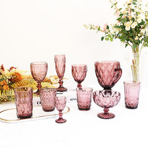 Verre à vin rouge en relief de Style européen exquis <span class=keywords><strong>gobelet</strong></span> de Banquet de fête d'hôtel créatif <span class=keywords><strong>gobelet</strong></span> coloré - Product Image 1