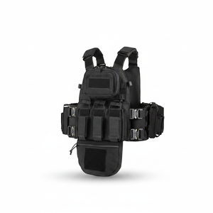 Chaleco Táctico Chest Rig Portaplacas con Bolsillos Externos de Fácil Acceso para Placas Duras - Product Image 2