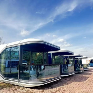 <span class=keywords><strong>Casa</strong></span> Contenedor Móvil Prefabricada Moderna y Duradera Tipo Cápsula para Alojamiento Turístico en Áreas Escénicas al Aire Libre - Product Image 4