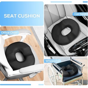 Coussin de siège en <span class=keywords><strong>mousse</strong></span> à mémoire de forme <span class=keywords><strong>pour</strong></span> les hémorroïdes Sciatique Hanche Coccyx Soulagement de la douleur Coussin de chaise de bureau <span class=keywords><strong>pour</strong></span> les employés de bureau - Product Image 5