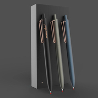 Stylos Métalliques Rétractables de Haute Qualité Personnalisés, Multifonctionnels, Luxueux, Cadeaux Promotionnels, pour le Bureau, l'École, 0,5 mm