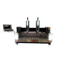 Prix de gros Syntec CNC routeur Machine Double-tête gravure sculpture pierre marbre granit pour usage domestique nouveaux moteurs pompes