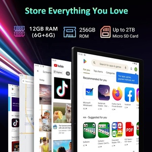 Nueva Tablet PC de 11 Pulgadas con Android 14, MTK6769 OctaCore, 12G+256GB, 1920X1200FHD, GPS, Doble SIM, 4G, Wi-Fi, 5G, Teclado, Ratón, Lápiz, Tablet para Juegos - Product Image 5
