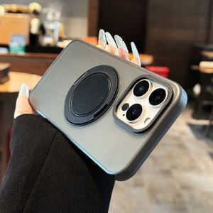 360 rotatif doux pour la peau mat clair PC antichoc sûr étui de téléphone portable magnétique pour <span class=keywords><strong>iPhone</strong></span> 15 <span class=keywords><strong>14</strong></span> 13 Pro Max - Product Image 2